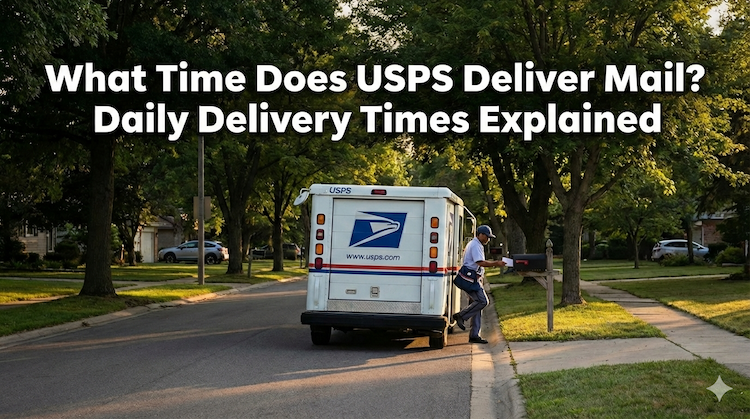 What Time Does USPS Deliver Mail? Daily Delivery Times Explained